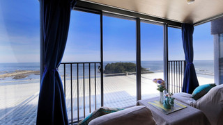 本館402〜404オーシャンビュー和洋室　ツインベッド 禁煙