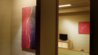 たまゆら湖側 展望風呂付き(沸かし湯) 和室12畳+6畳