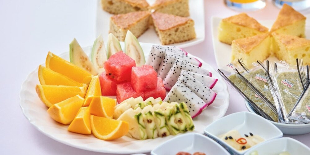 朝食ビュッフェ