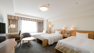 コーナーデラックスツインルーム(禁煙) (シングルサイズベッド 2台)