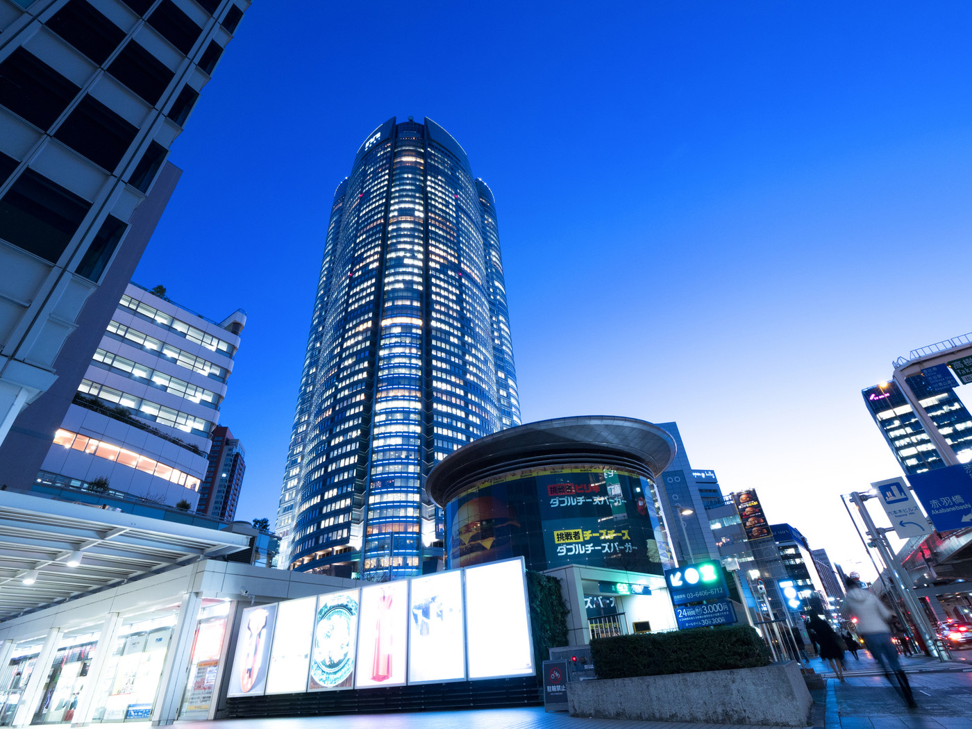 夕暮れの六本木