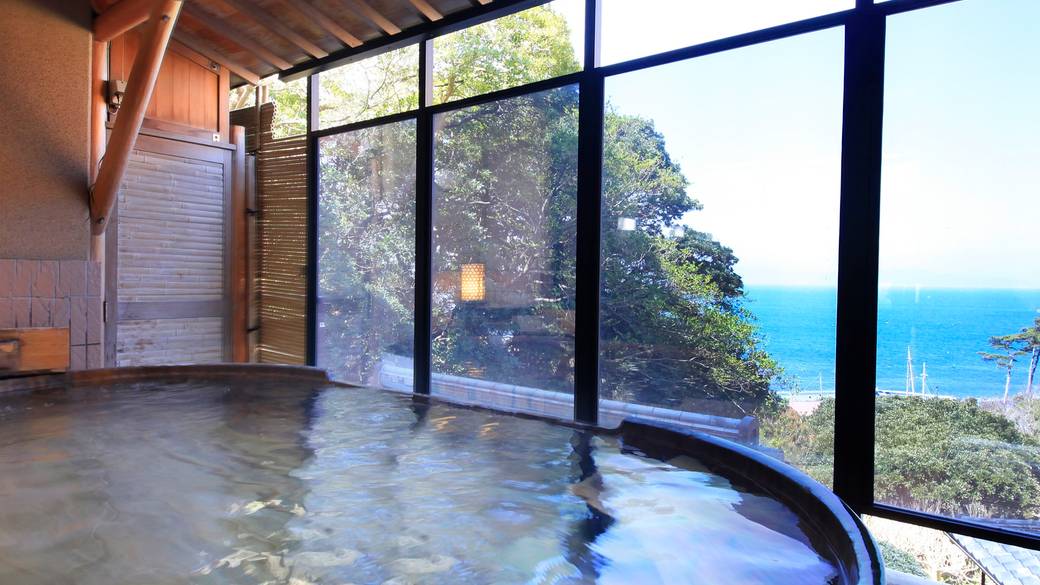 夕食前に
温泉でさっぱり / 1