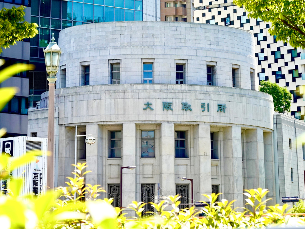 北浜のレトロな風景