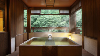 トラディショナル ルーム テラス (Kizuna Suite, Open-AIr Bath)