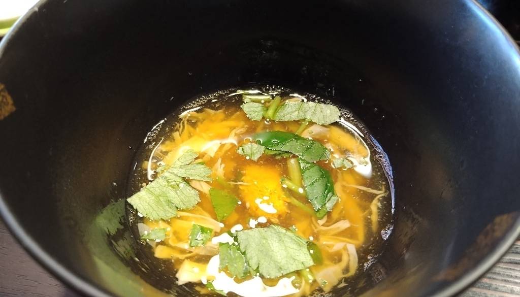 名物「雲丹湯葉餡かけ」 / 2