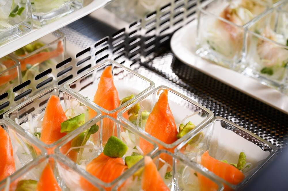 朝食ビュッフェ