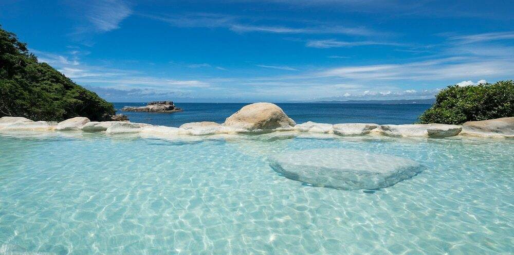 混浴露天風呂 浜千鳥の湯① / 1