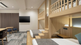 [リニューアル]4ベッドバンク（1階） (ハウスキーピングは有料オプション)大人定員7名