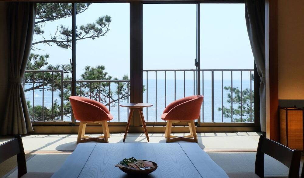 テラスから眺める
水平線に感動 / 4