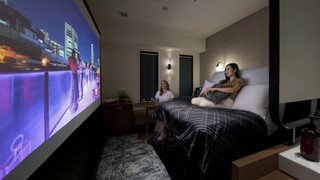 スーペリア シングルルーム（プロジェクター付きシアタールーム）