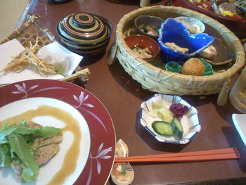 「鳩山荘 松庵」 料理 14830335 1日目