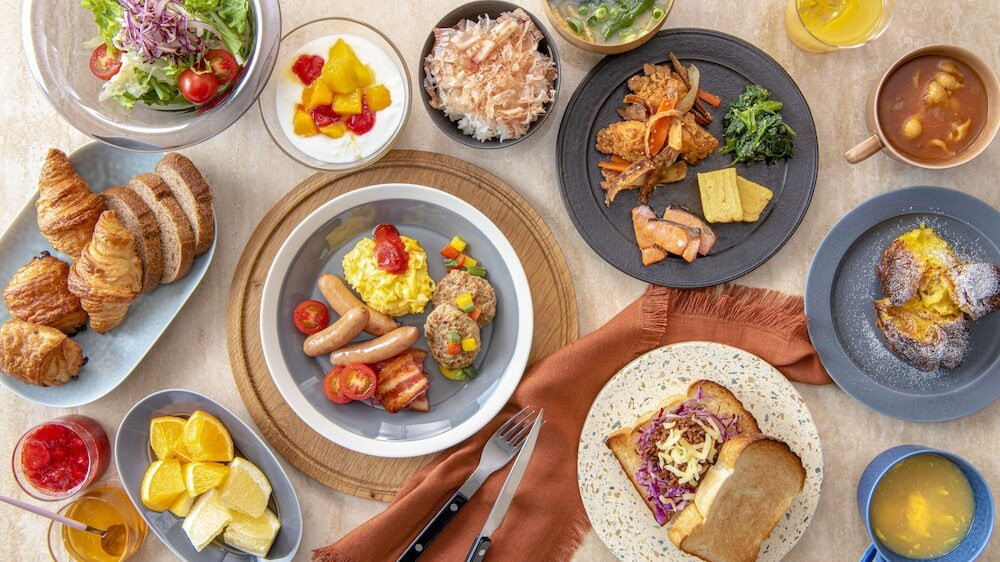 自由に食べあわせが楽しめる、ビュッフェスタイルの朝ごはん4266994