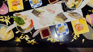 夕食／創作日本料理一例④ / 4