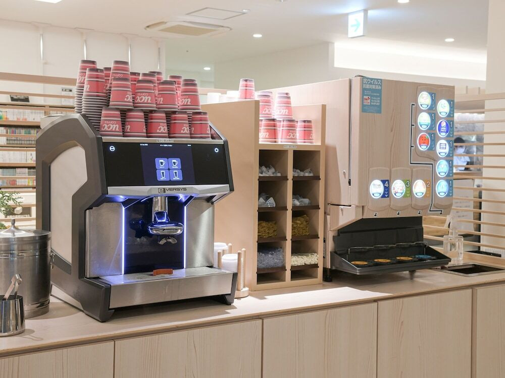 ラウンジのフリードリンク