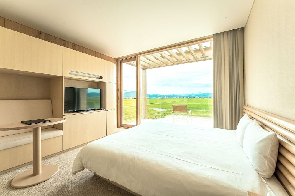 水田に浮かぶ、フォトジェニックなスパリゾート3466127