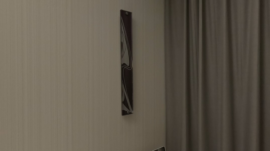 壁の謎オブジェ