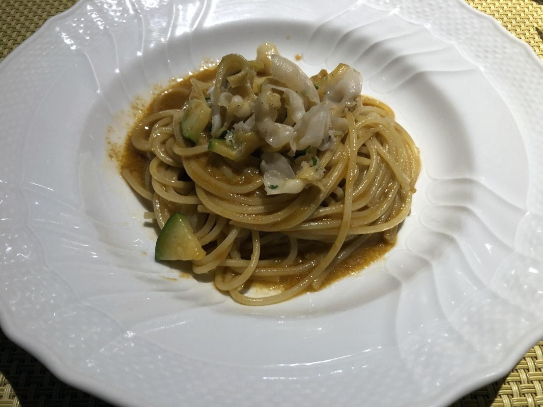 鮑のスパゲッティ