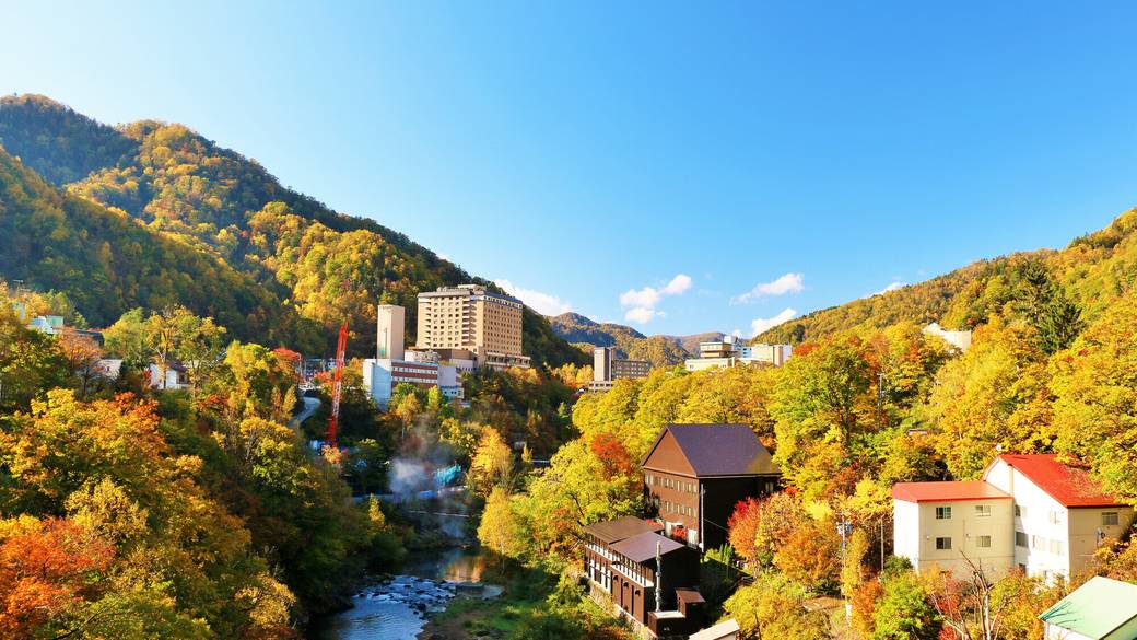 定山渓温泉の風景 / 1