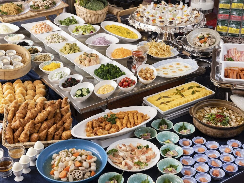 朝食ビュッフェ