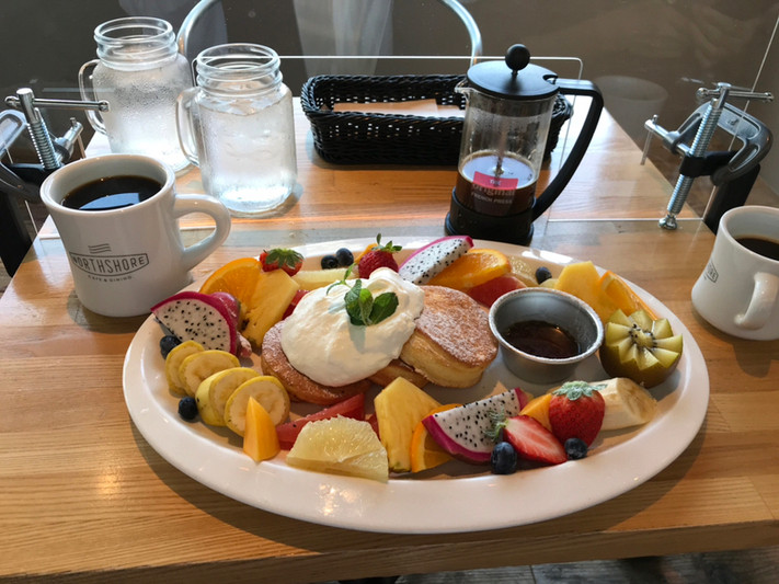 「ノースショア」 料理 130556638 フルーツ山盛りのトロピカル♪