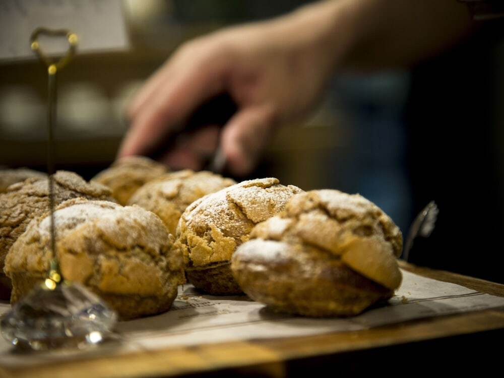 朝食ビュッフェ