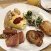 朝食ブッフェの一例