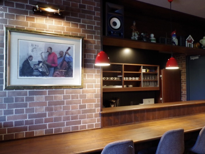 おしゃれなカフェスペース3434275