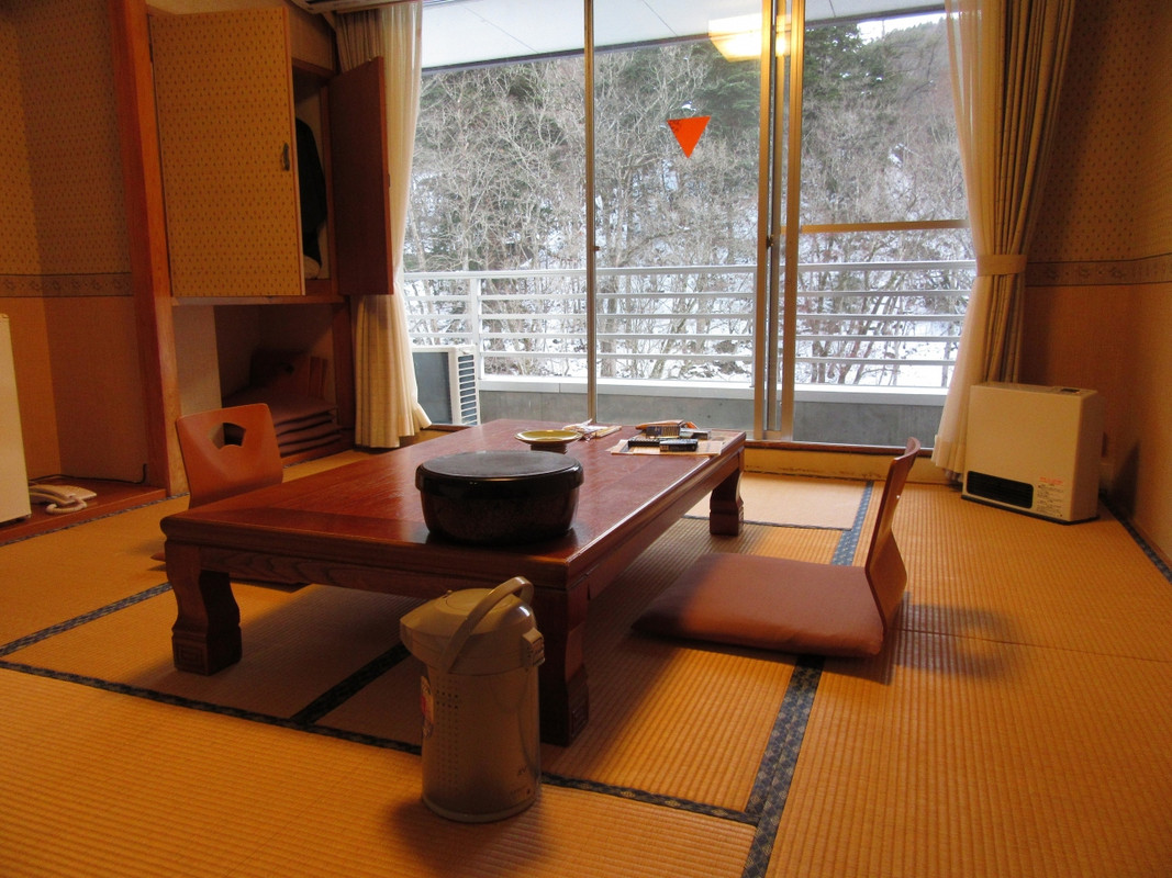 客室は和洋室でした