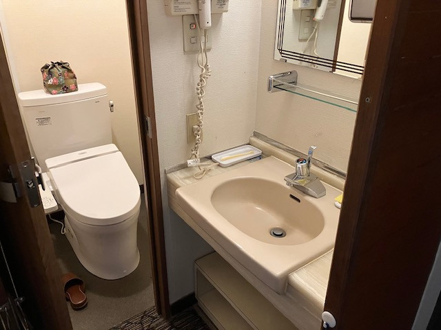 トイレと洗面はあり。