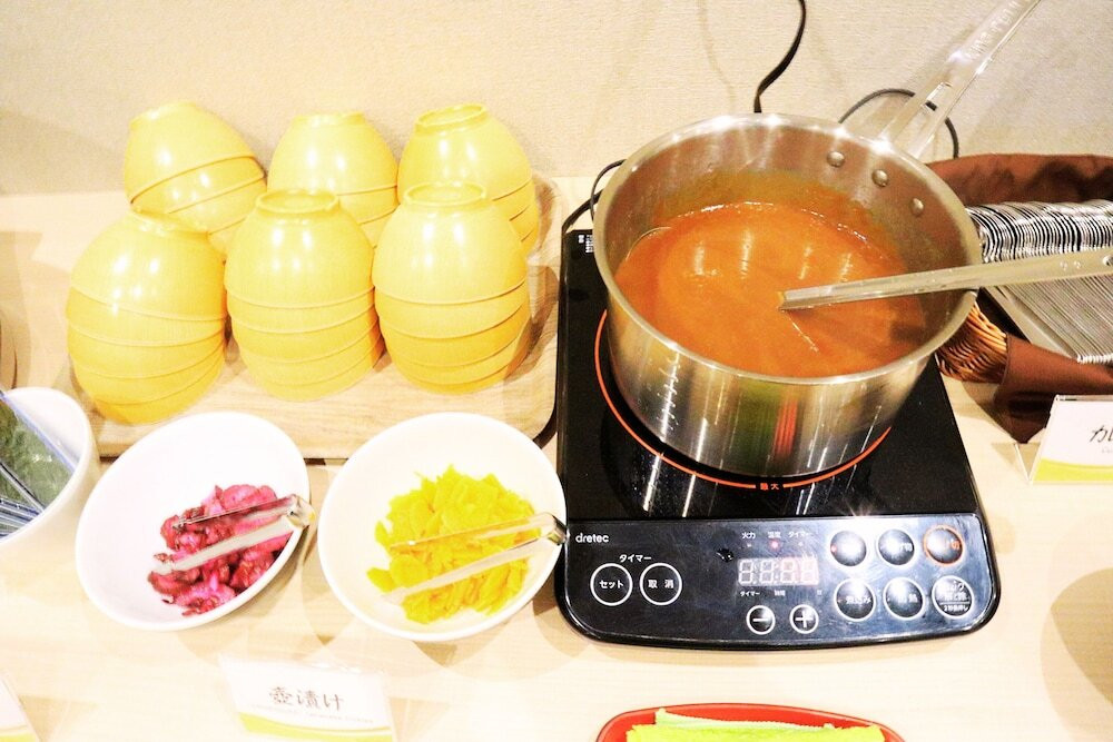 朝食ビュッフェ