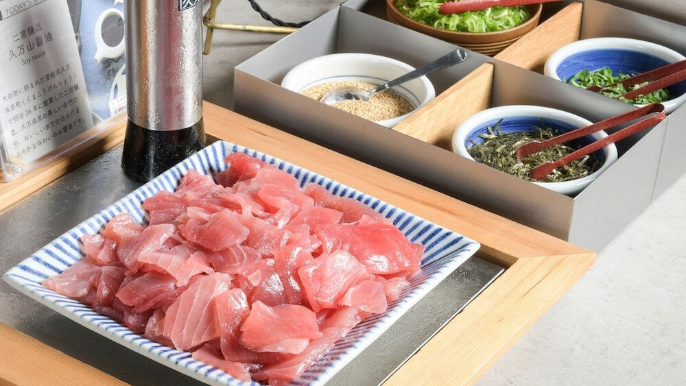 朝食ビュッフェ