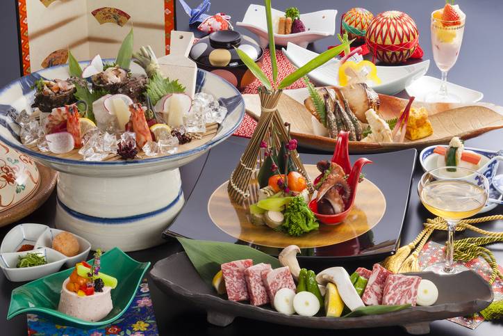 夕食例_近江牛ステーキ会席 / 2