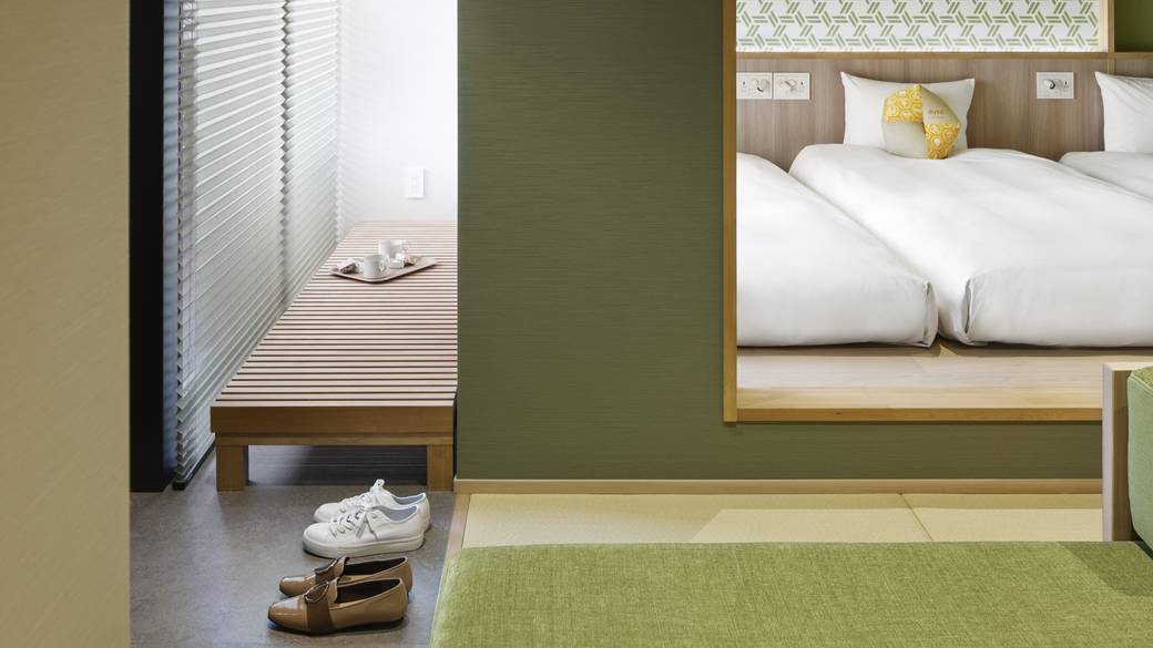 客室の靴脱ぎ場 / 1