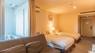 デラックス ツインルーム 禁煙（バルコニーでのみ喫煙可）