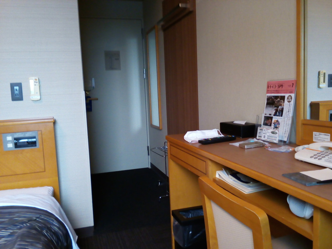 シンングル禁煙ルーム。