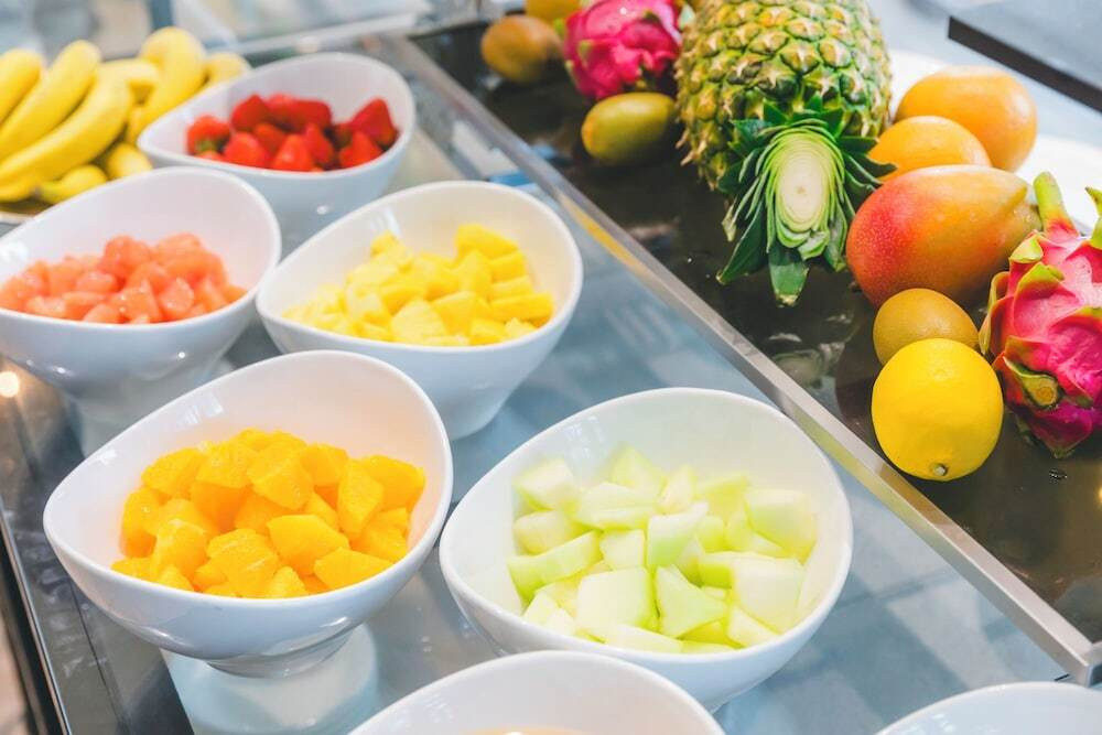 朝食ビュッフェ