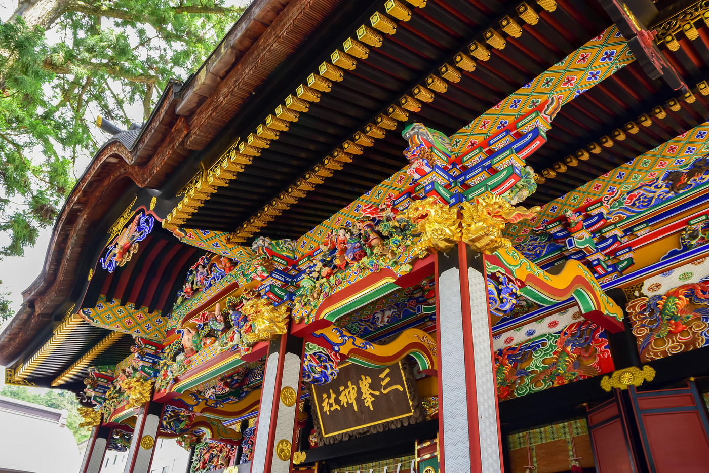 三峯神社 拝殿