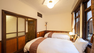 ベーシック ツインルーム 共用バスルーム