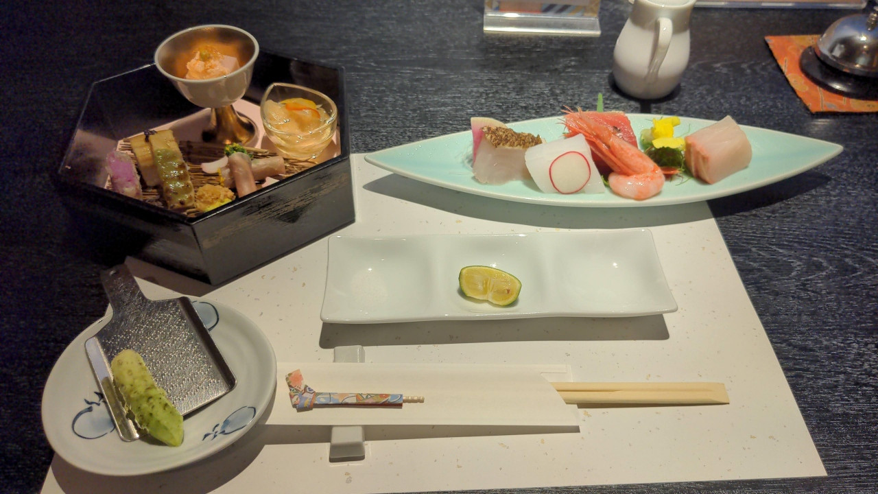 この日は漁船がでてなかったのかなって感じのお造り