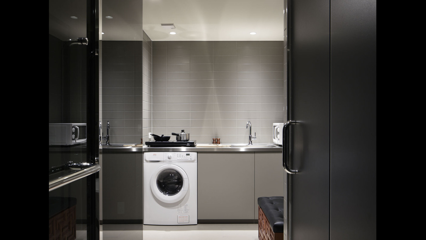 シンプルだけど無駄のないキッチン4004354