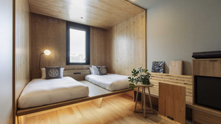 キャビンフロア デラックスツイン パークビュー, 禁煙 (9-11F)