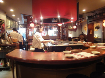 「下町バル　ながおか屋」内観 633818 焼き場です