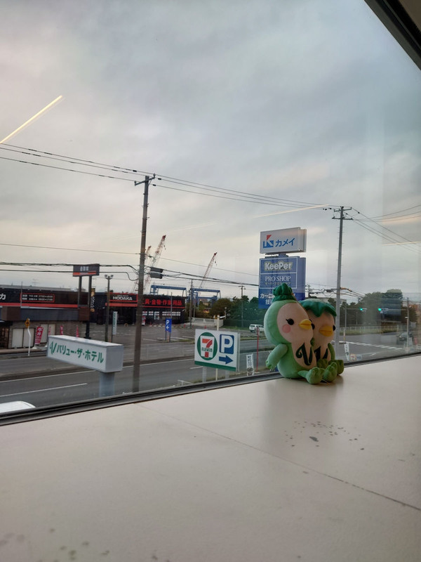 朝食会場からの眺望