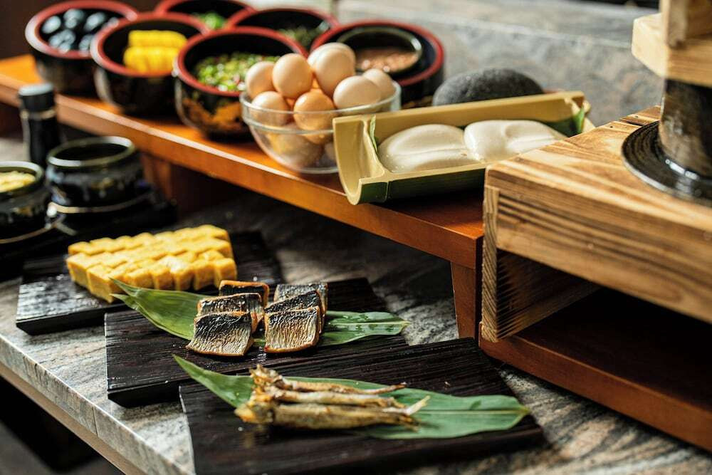 朝食ビュッフェ