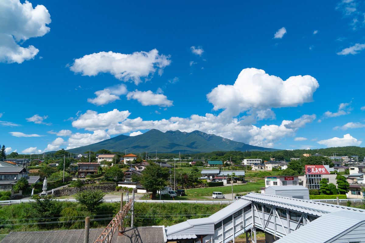 小淵沢駅 展望台からの眺め