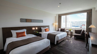 [アッパーフロア] デラックスツインルーム (禁煙) サウナ利用込