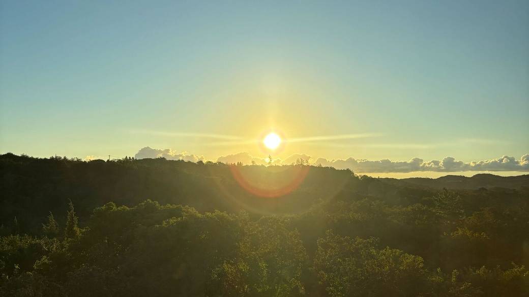 清々しい1日の始まり / 2