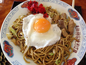 「元祖 神谷焼きそば屋」料理 826386 ホルモン焼きそば