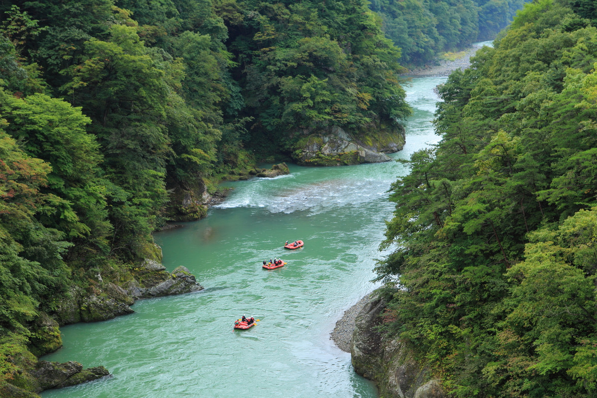 鬼怒川ライン下り