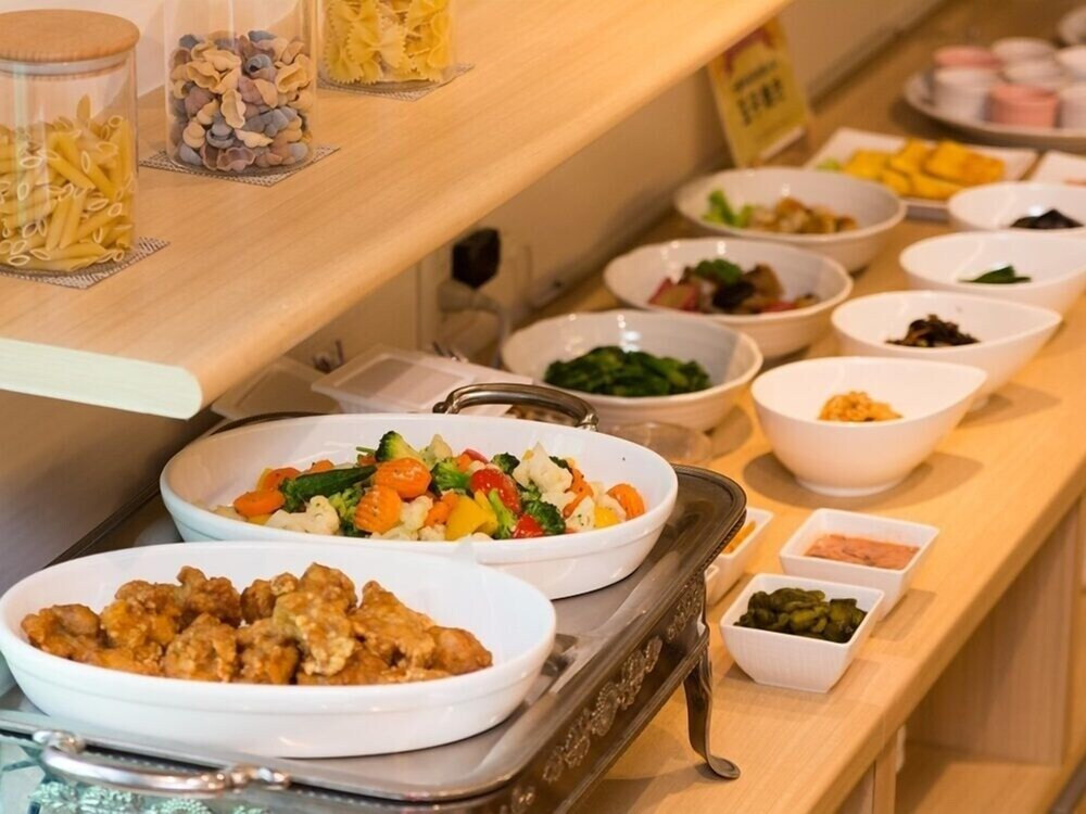 朝食ビュッフェ